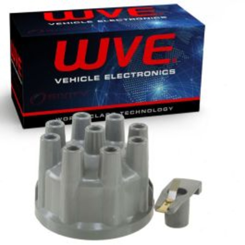 Wells WVE Distributor Cap & Rotor Kit for 1957-1976 Mercury Colony Park Comet Commuter Cougar Cyclone Grand Marquis Marauder 3.6L 4.3L 4.7L 4.8L 5.0L 5.1L 5.8L 6.0L 6.3L 6.4L 6.6L 6.7L 7.0L 7.5L V8