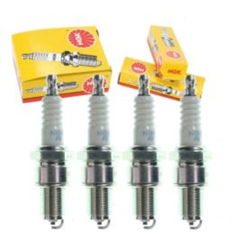 4 pc NGK Standard Spark Plugs for 1969-1975 Lotus Seven 1.6L L4
