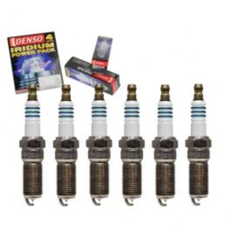 6 pc DENSO Iridium Power Spark Plugs for 2014-2017 GMC Sierra 1500 4.3L V6