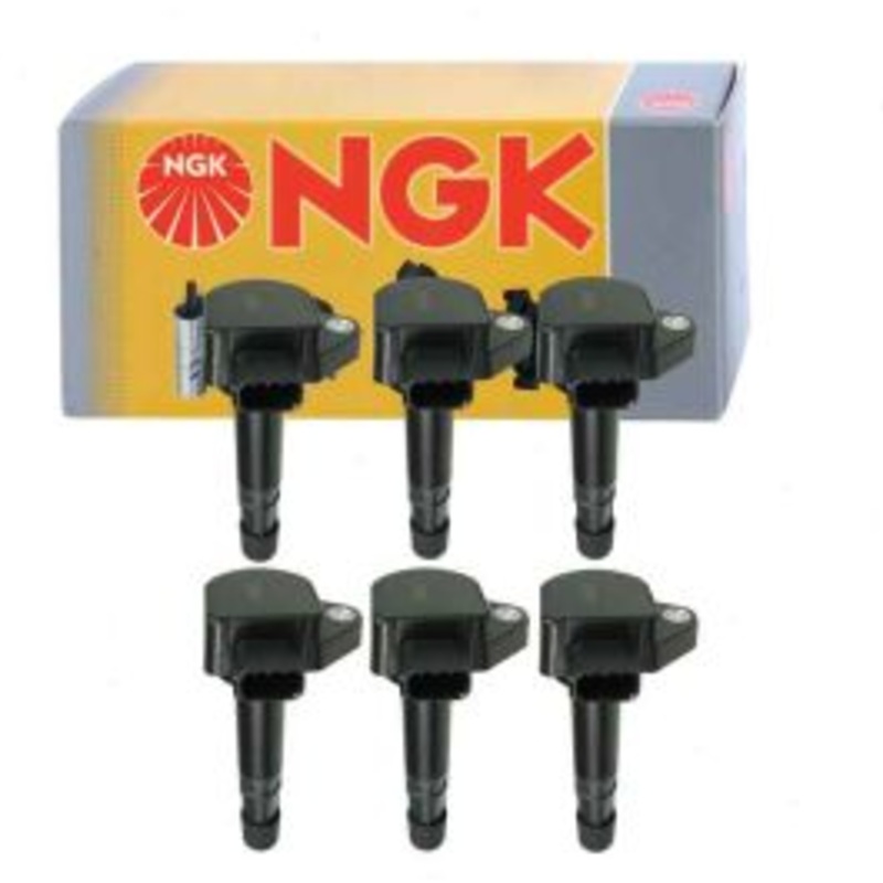 6 pc NGK Ignition Coils for 1999-2008 Acura TL 3.2L 3.5L V6