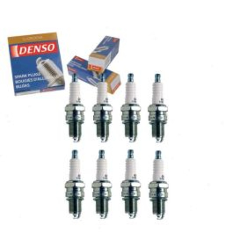 8 pc DENSO Standard U-Groove Spark Plugs for 1971-1973 Triumph Stag 3.0L V8