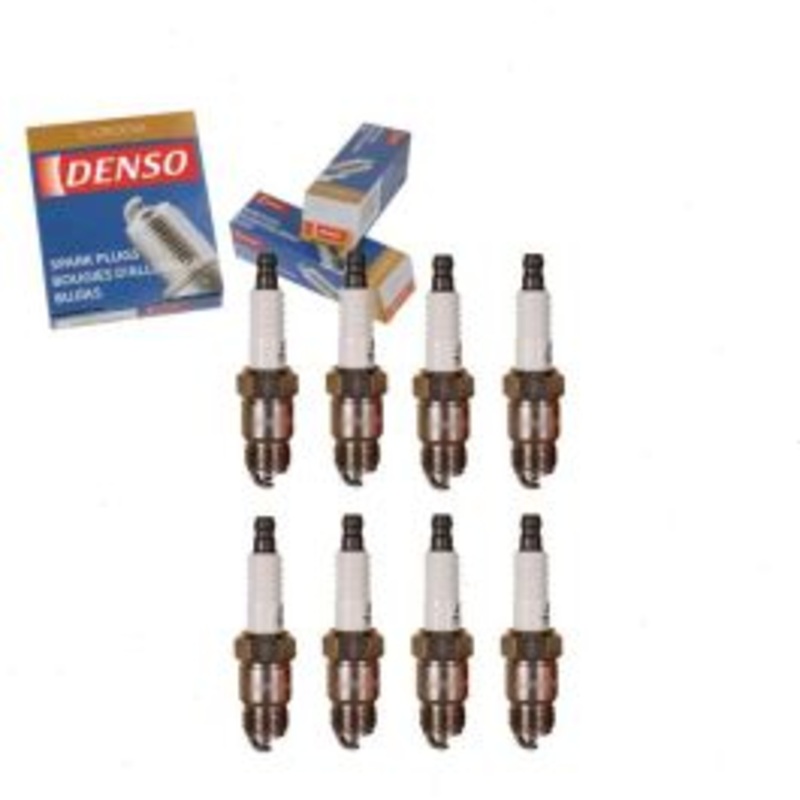8 pc DENSO Standard U-Groove Spark Plugs for 1974-1984 Ford LTD 5.0L 5.8L 6.6L 7.5L V8