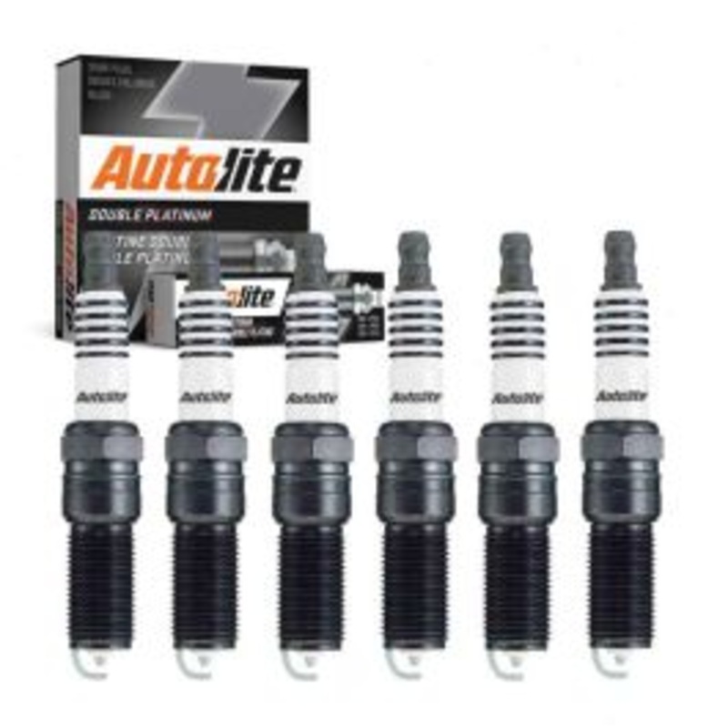 6 pc Autolite Double Platinum APP5263 Spark Plug