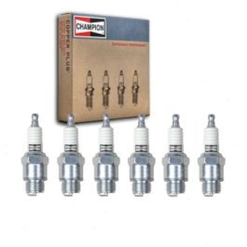 6 pc Champion Industrial Spark Plugs for 1929 Franklin Model 135