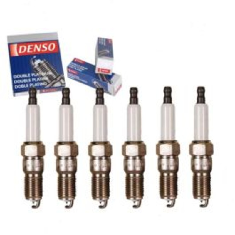 6 pc DENSO Double Platinum Spark Plugs for 1982-1983 Ford Thunderbird 3.8L V6