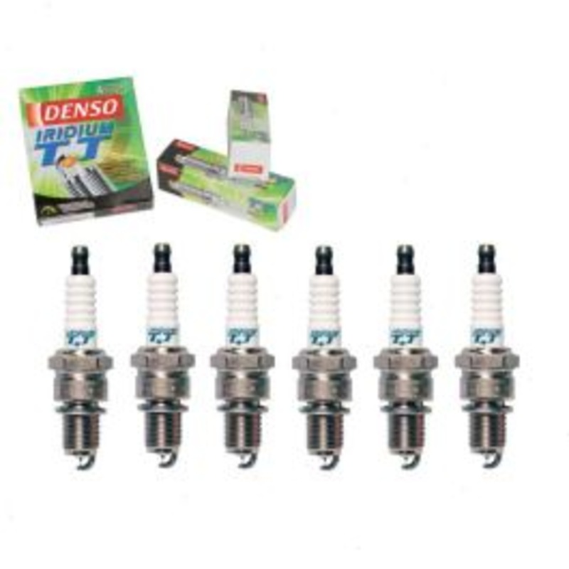 6 pc DENSO Iridium TT Spark Plugs for 1963-1969 Mercedes-Benz 300SEL 2.8L 3.0L L6