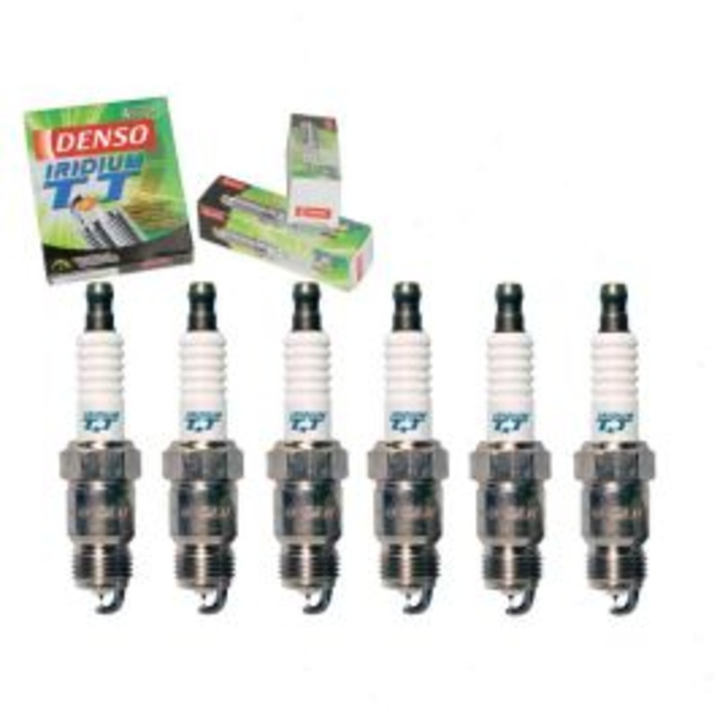 6 pc DENSO Iridium TT Spark Plugs for 1970-1974 GMC G15 G1500 Van 4.1L L6