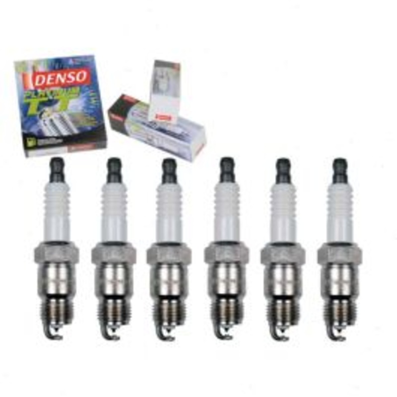 6 pc DENSO Platinum TT Spark Plugs for 1970-1981 Oldsmobile Cutlass 3.8L 4.1L L6 V6