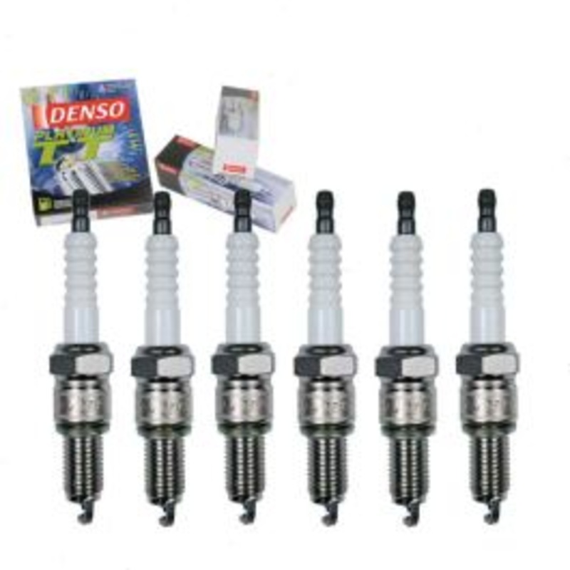 6 pc DENSO Platinum TT Spark Plugs for 1971-1974 BMW 3.0CS 3.0L L6