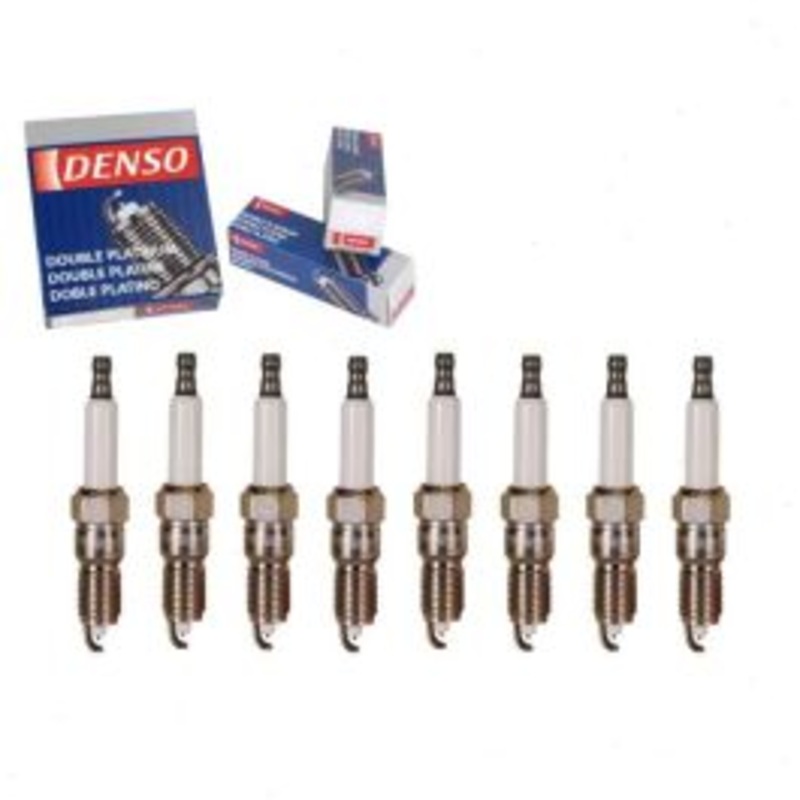 8 pc DENSO Double Platinum 5077 PTJ16R15 Spark Plugs