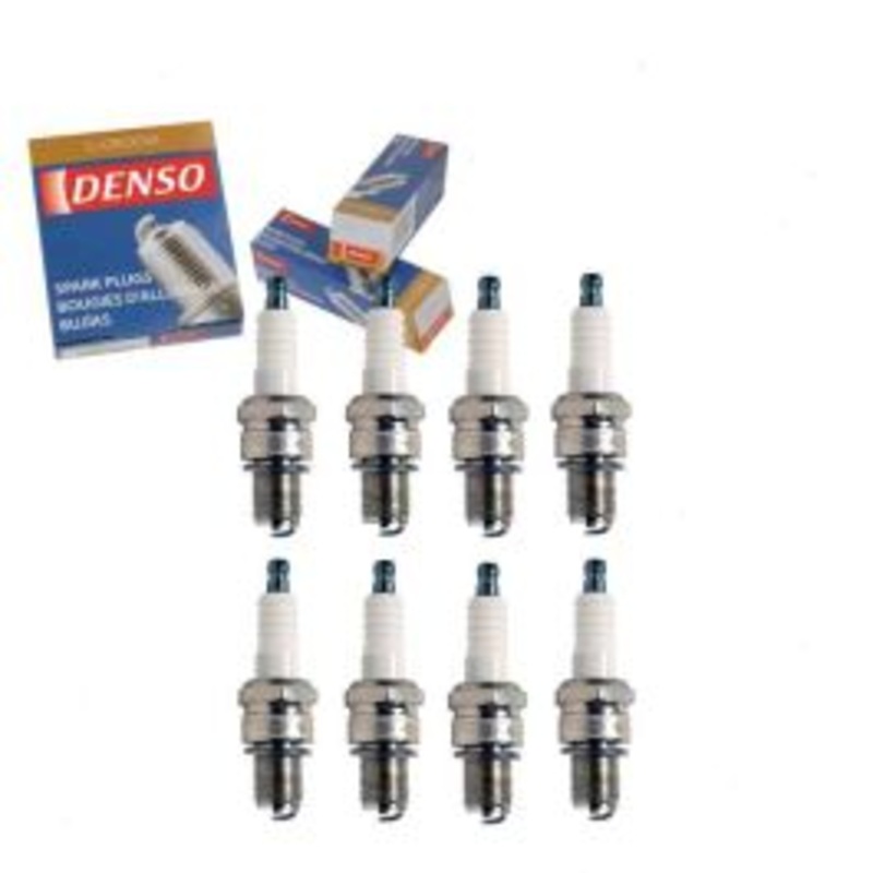 8 pc DENSO Standard U-Groove Spark Plugs for 1968-1969 Chevrolet C30 Pickup 6.5L V8