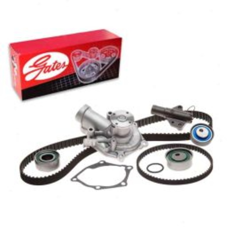 Gates PowerGrip Timing Belt Kit with Water Pump for 2004-2006 Mitsubishi Galant 2.4L L4