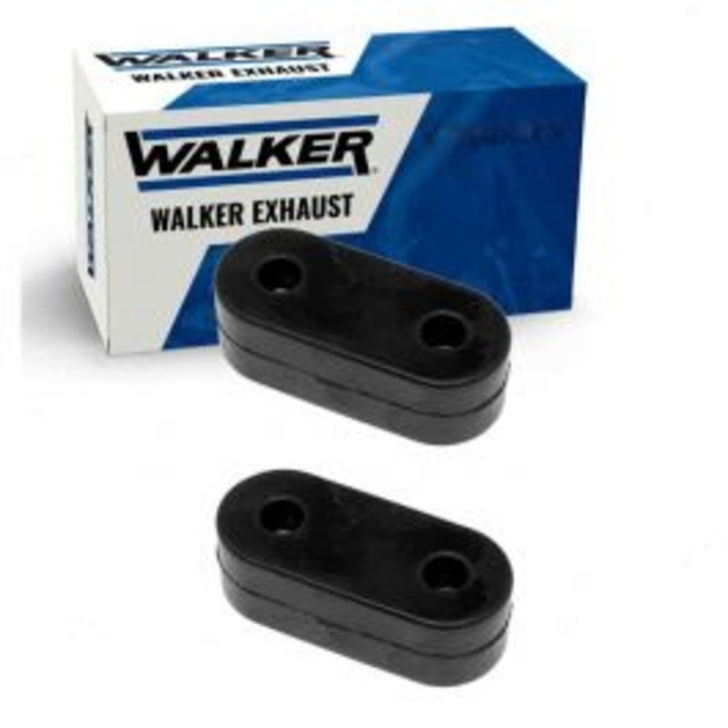 2 pc Walker Muffler Assm Exhaust System Insulators for 2006 Pontiac Torrent 3.4L V6