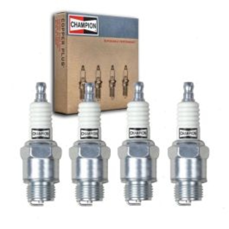 4 pc Champion Industrial Spark Plugs for 1907 Oldsmobile Model H