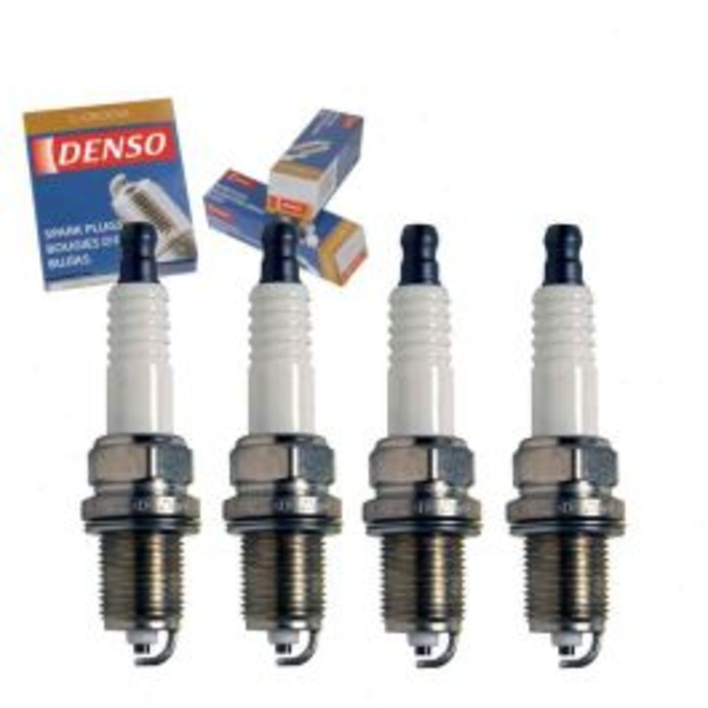 4 pc DENSO Standard U-Groove Spark Plugs for 1988-1992 Toyota Corolla 1.6L L4
