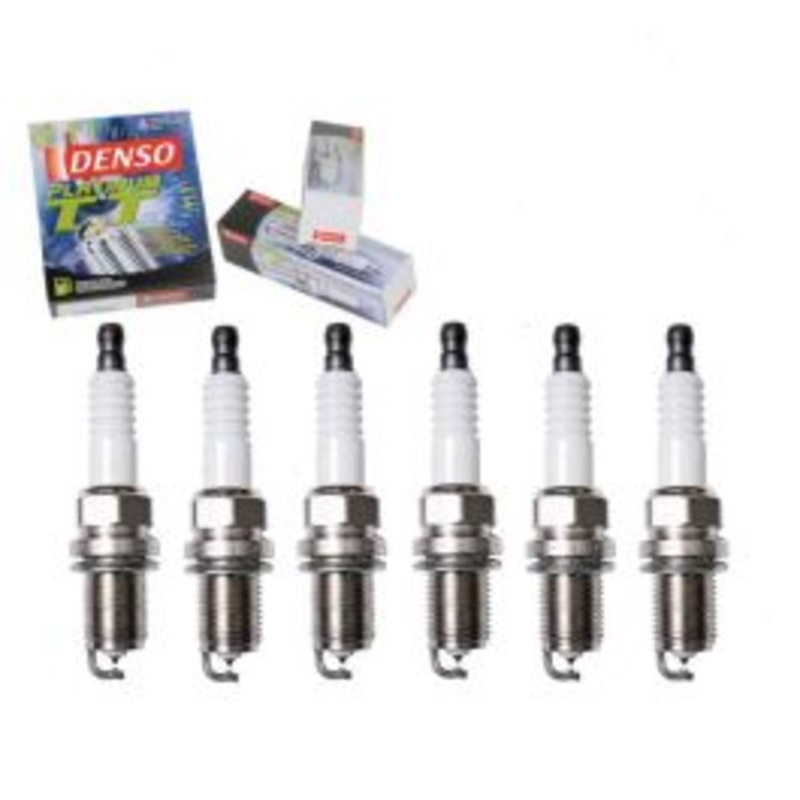 6 pc DENSO Platinum TT Spark Plugs for 2011 Audi Q7 3.0L V6