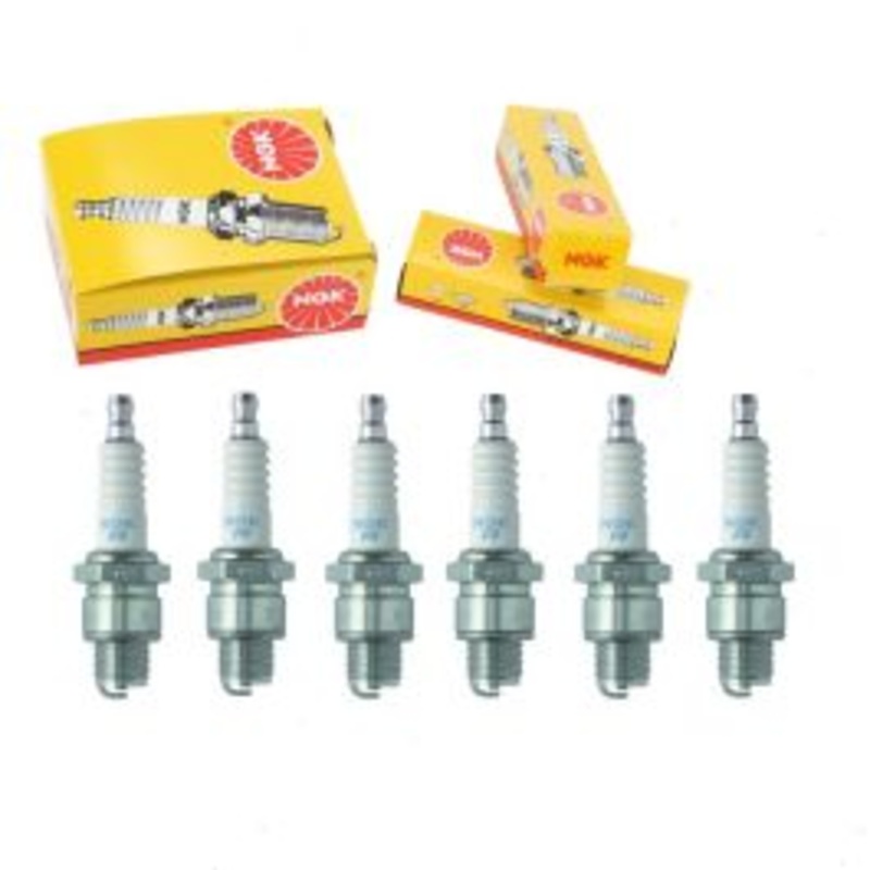 6 pc NGK Standard 1468 BR8HS-10 BLYB Spark Plugs