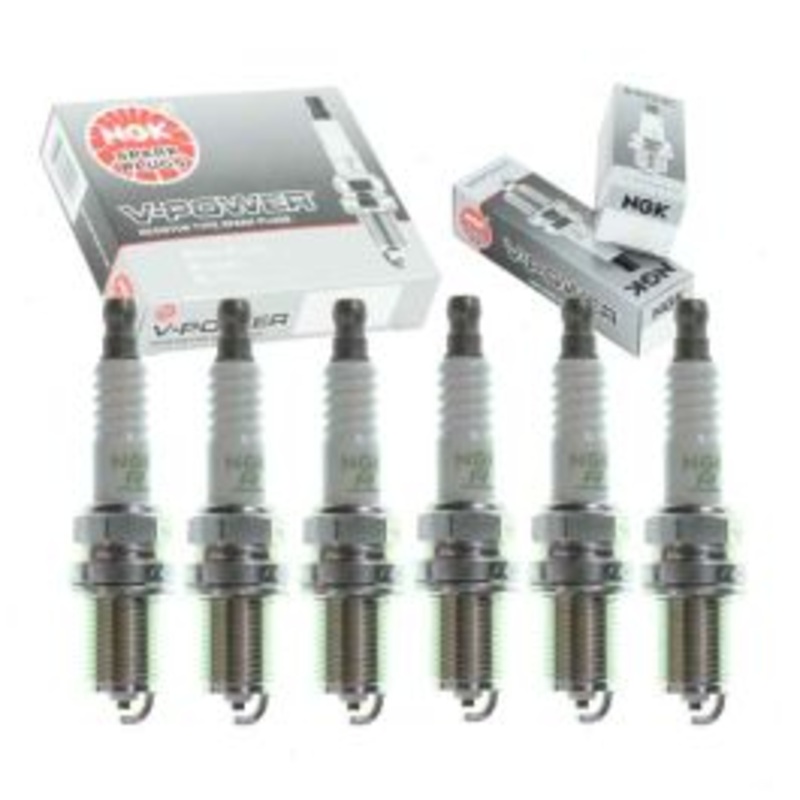 6 pc NGK V-Power Spark Plugs for 1995-2004 Toyota Tacoma 3.4L V6