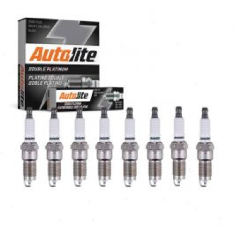 8 pc Autolite Double Platinum APP5144 Spark Plug