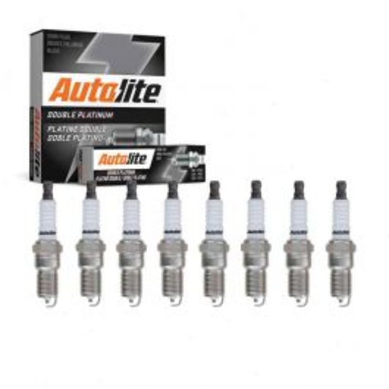 8 pc Autolite Double Platinum APP5243 Spark Plug