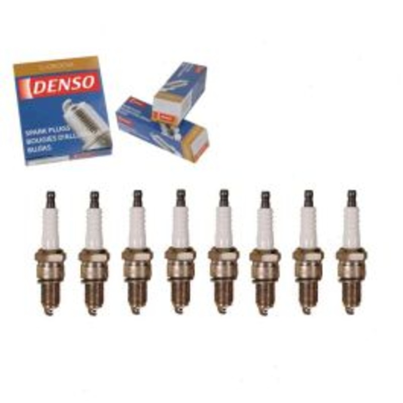 8 pc DENSO Standard U-Groove Spark Plugs for 1974 Dodge M350 5.2L V8