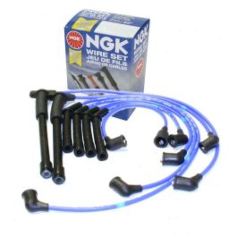 NGK Spark Plug Wire Set for 1990-1994 Nissan D21 3.0L V6