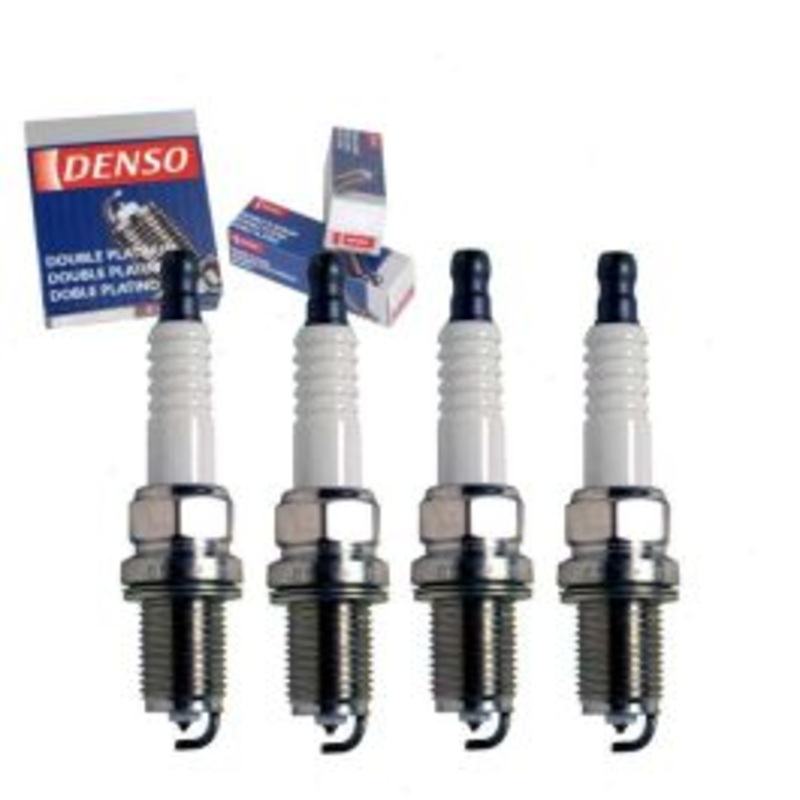 4 pc DENSO Double Platinum Spark Plugs for 1993-1995 Mitsubishi Expo 2.4L L4