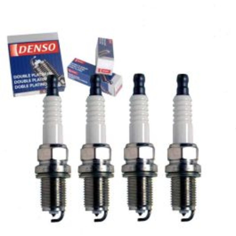 4 pc DENSO Double Platinum Spark Plugs for 1993-1999 Volkswagen Golf 2.0L L4