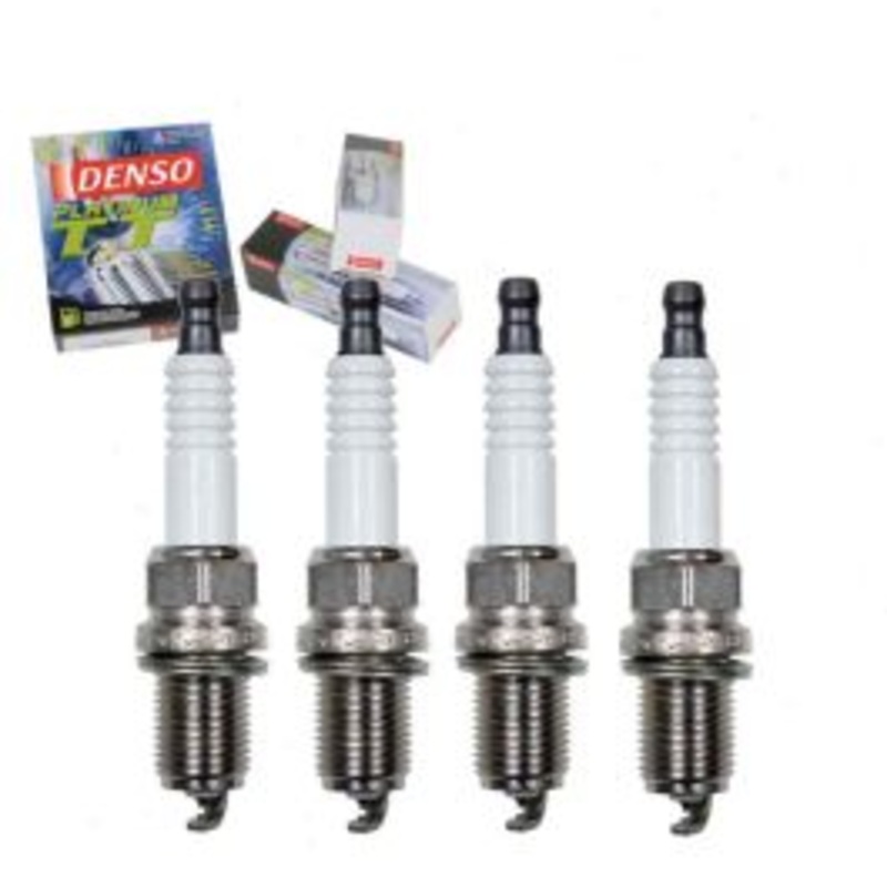 4 pc DENSO Platinum TT Spark Plugs for 1998 Mercedes-Benz SLK230 2.3L L4