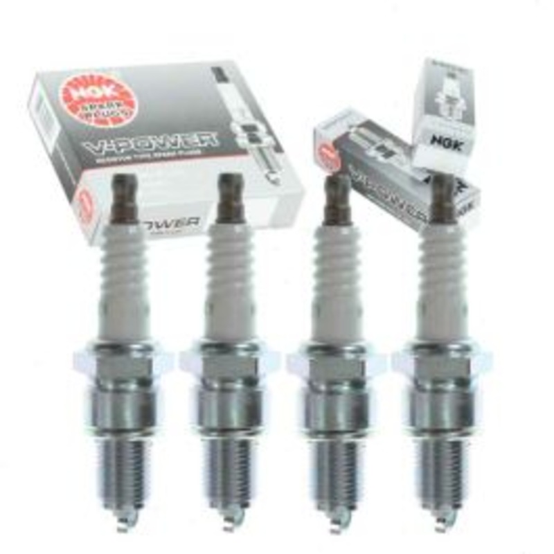4 pc NGK V-Power Spark Plugs for 1985-1988 Chevrolet Nova 1.6L L4