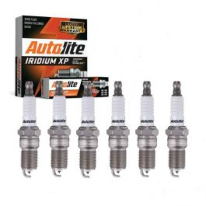 6 pc Autolite Iridium XP Spark Plug for 1986-1988 Buick Century 3.8L V6