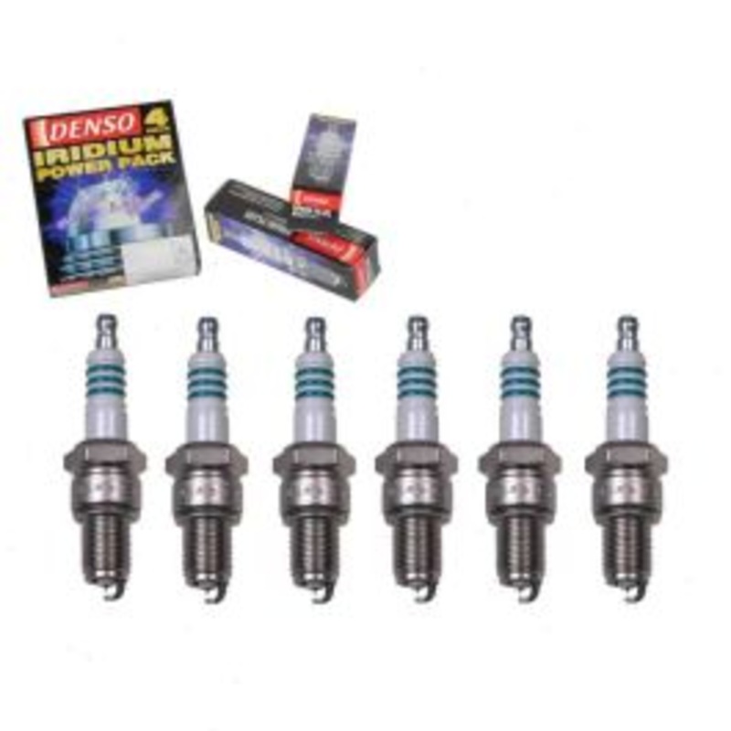 6 pc DENSO Iridium Power Spark Plugs for 1977-1980 Mercedes-Benz 280SE 2.8L L6