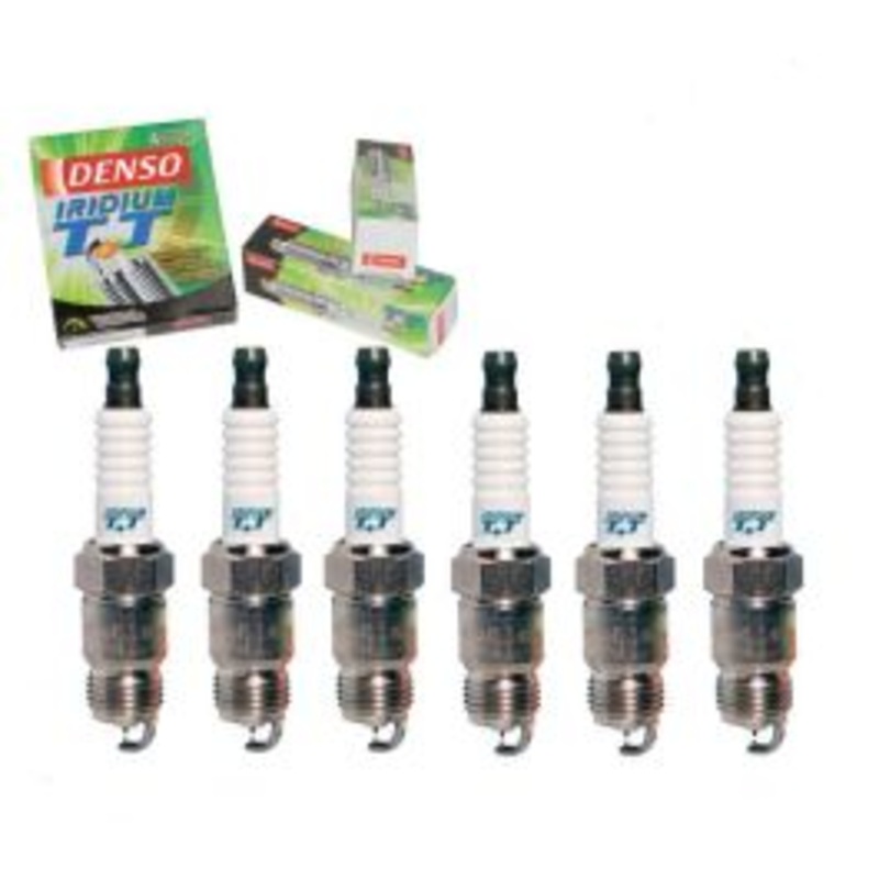 6 pc DENSO Iridium TT Spark Plugs for 1985 Chevrolet Impala 4.3L V6