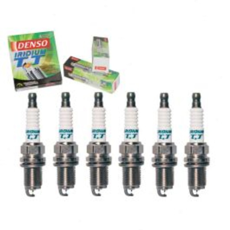 6 pc DENSO Iridium TT Spark Plugs for 1992-1994 Dodge B250 3.9L V6