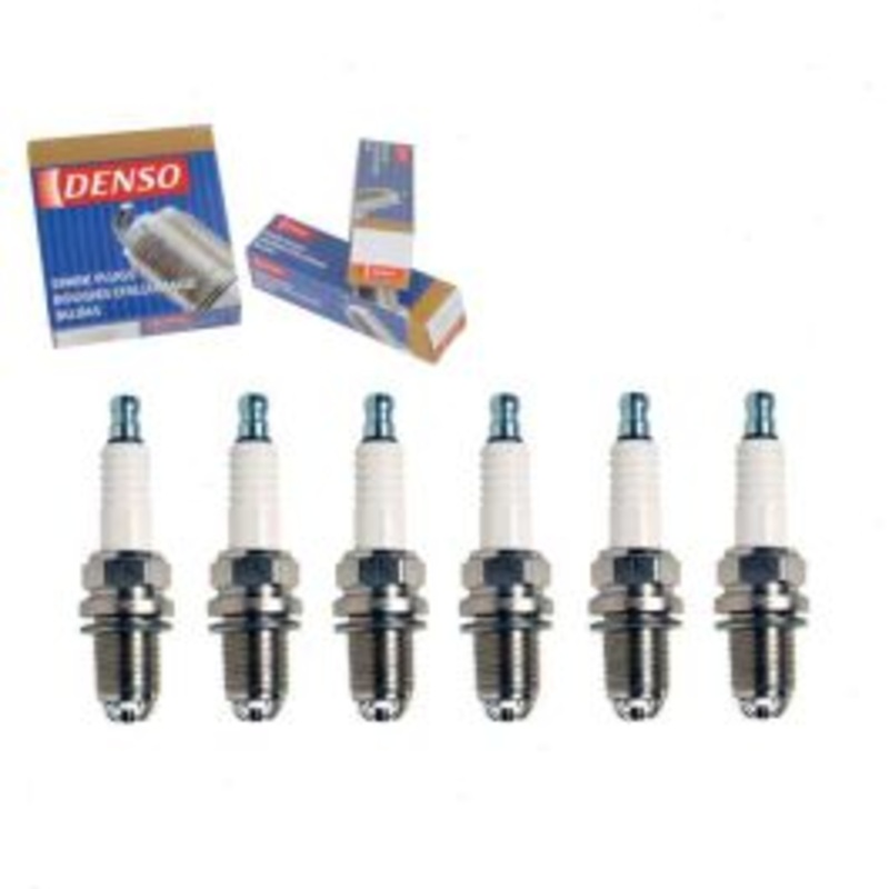 6 pc DENSO Standard Spark Plugs for 1995-1998 Audi A6 Quattro 2.8L V6