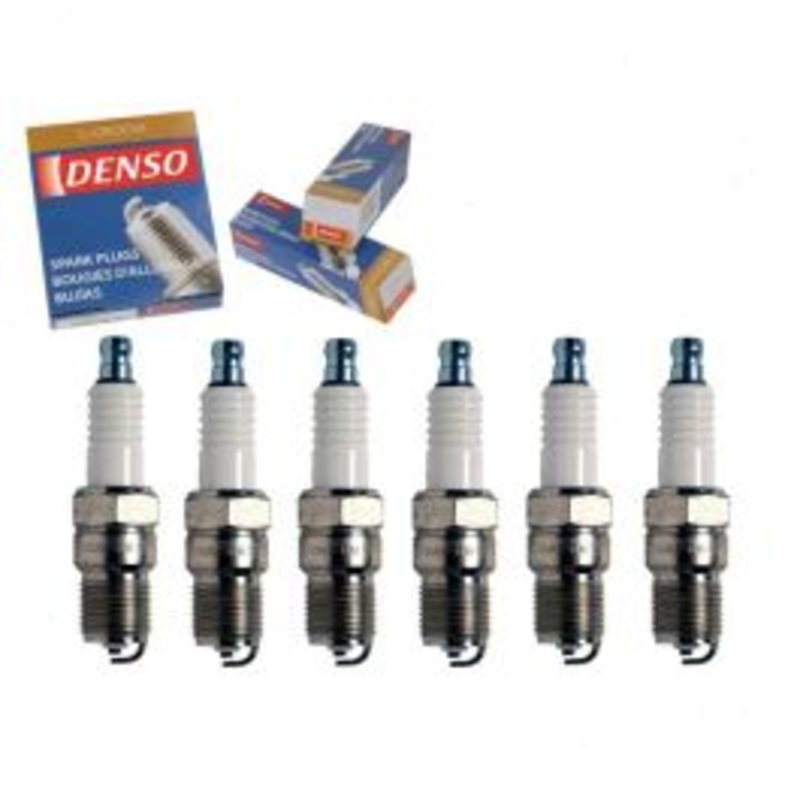 6 pc DENSO Standard U-Groove Spark Plugs for 1987-1993 Chevrolet Corsica 2.8L 3.1L V6