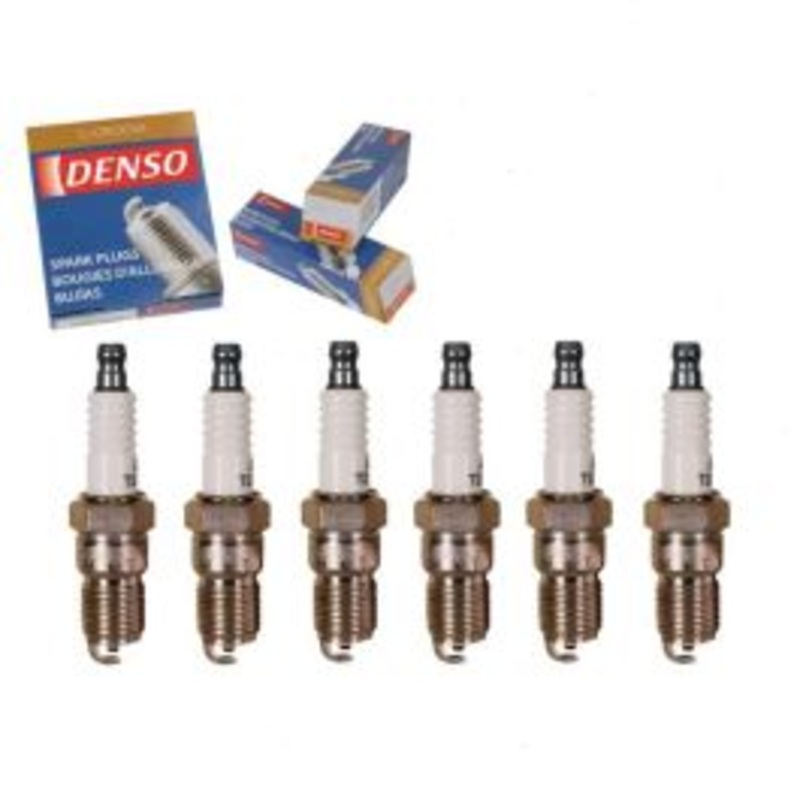 6 pc DENSO Standard U-Groove Spark Plugs for 1994-1996 Mazda B4000 4.0L V6