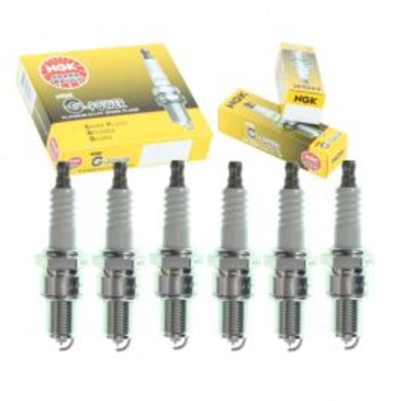 6 pc NGK G-Power Spark Plugs for 1974 Dodge Ramcharger 3.7L L6
