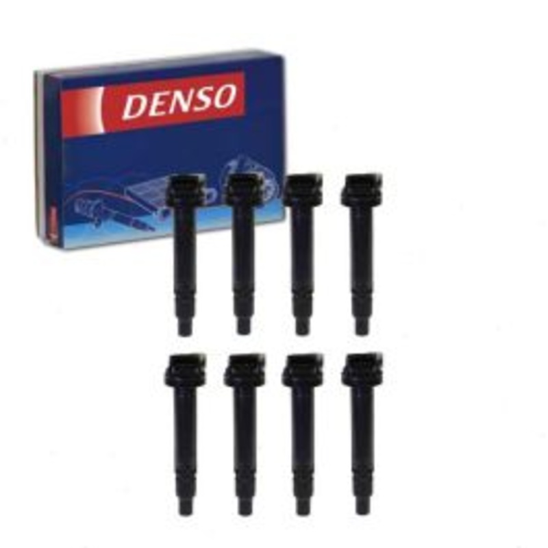 8 pc DENSO Direct Ignition Coils for 2008-2019 Toyota Land Cruiser 5.7L V8