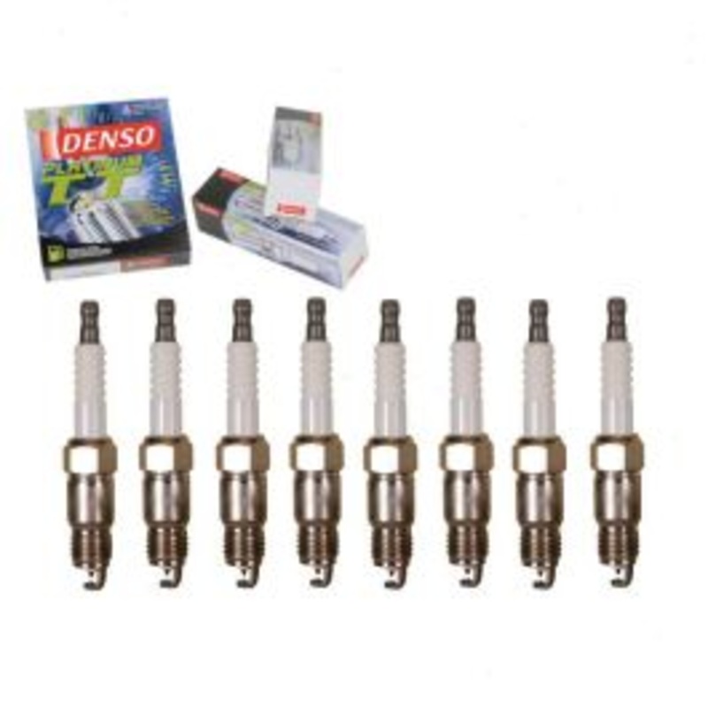 8 pc DENSO Platinum TT Spark Plugs for 1987 Chevrolet V20 5.7L V8