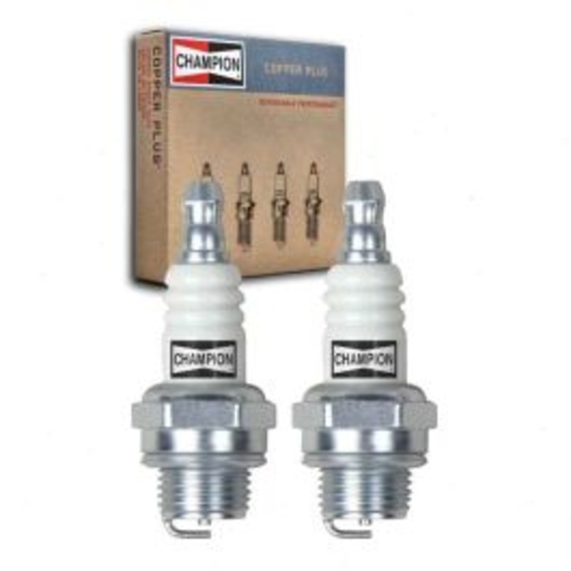 2 pc Champion Copper Plus 843 Spark Plugs
