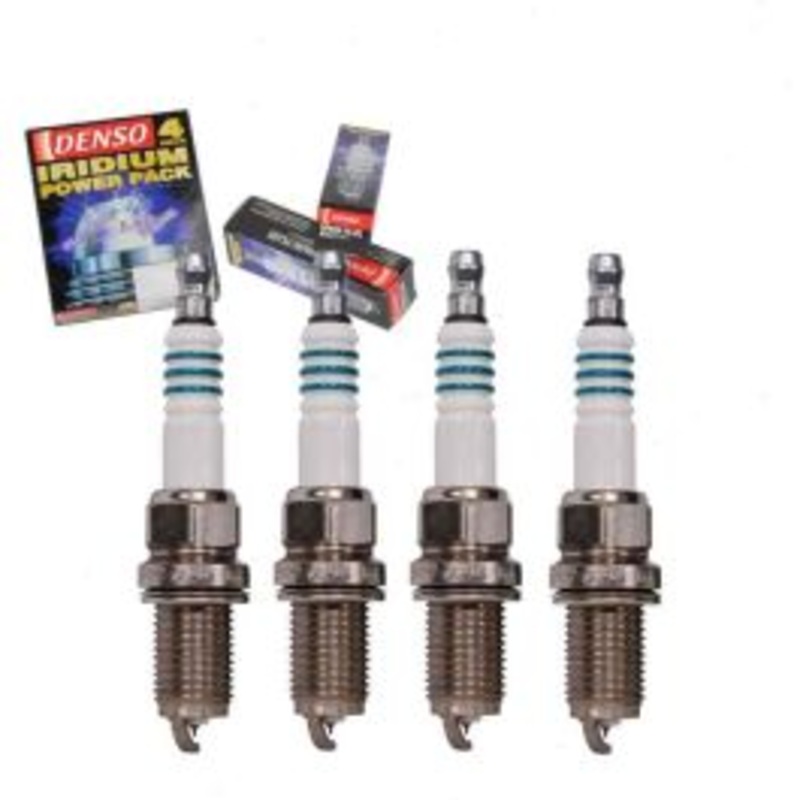 4 pc DENSO Iridium Power Spark Plugs for 2000-2004 Nissan Xterra 2.4L L4