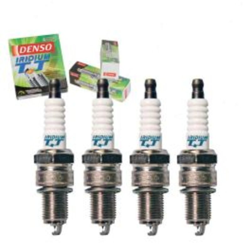 4 pc DENSO Iridium TT Spark Plugs for 1984-1988 Dodge Mini Ram 2.2L 2.5L 2.6L L4