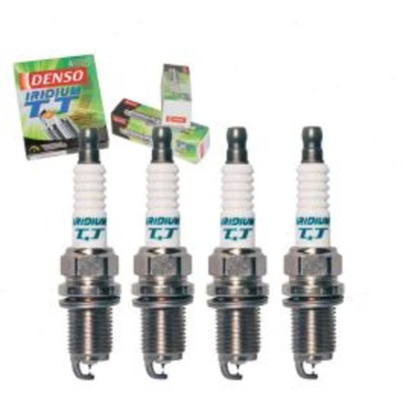 4 pc DENSO Iridium TT Spark Plugs for 1994-1998 Toyota T100 2.7L L4