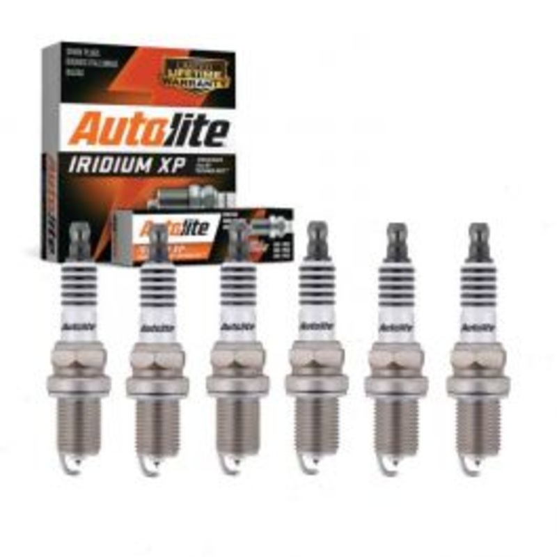 6 pc Autolite Iridium XP Spark Plug for 1987-1990 Jeep Cherokee 4.0L L6
