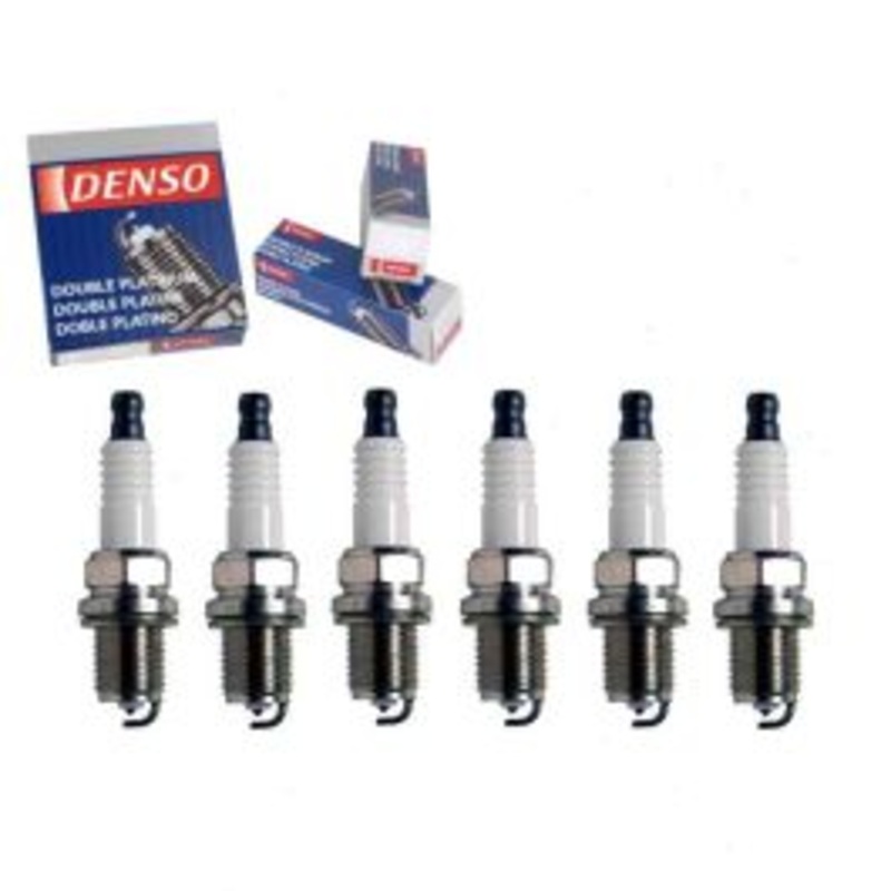 6 pc DENSO Double Platinum Spark Plugs for 2002 Hyundai XG350 3.5L V6
