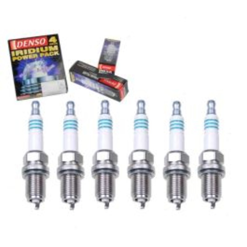 6 pc DENSO Iridium Power Spark Plugs for 1986-1989 Nissan D21 3.0L V6