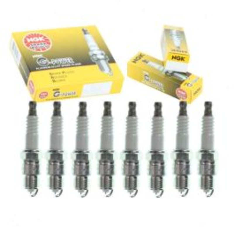 8 pc NGK G-Power Spark Plugs for 1971 Chevrolet C20 Pickup 5.0L 6.6L V8