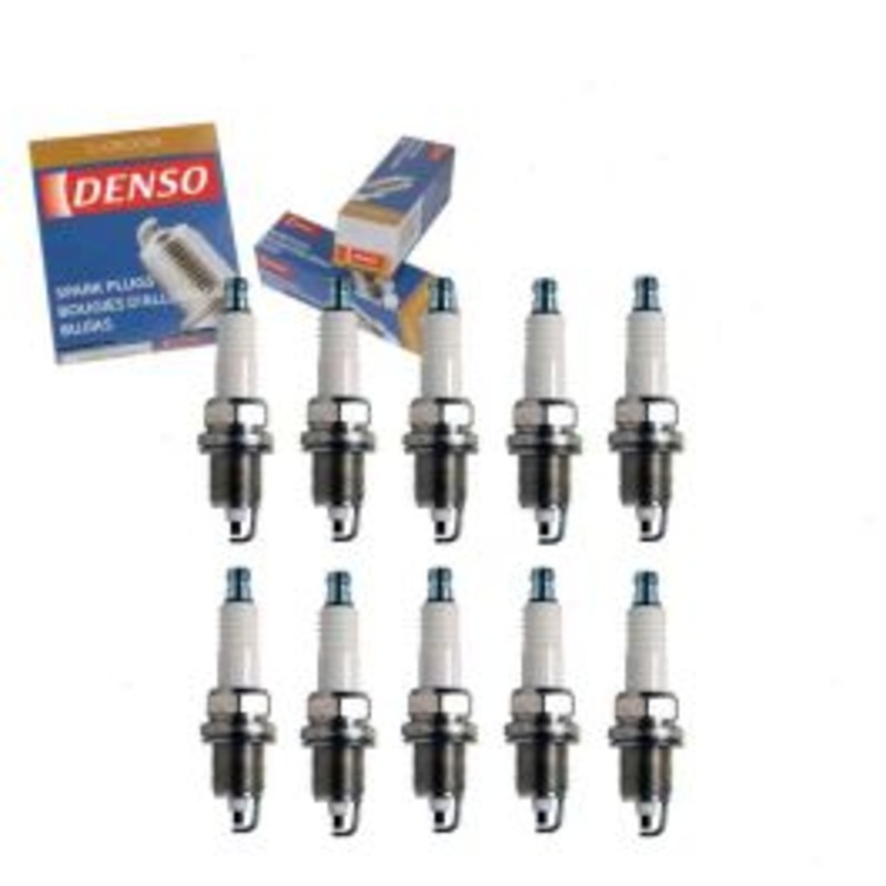 10 pc DENSO Standard U-Groove Spark Plugs for 2004-2006 Dodge Ram 1500 8.3L V10