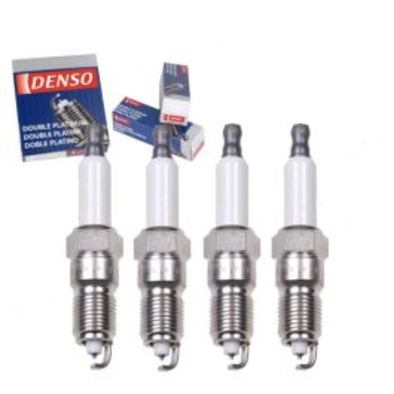 4 pc DENSO Double Platinum Spark Plugs for 1995-1996 Buick Century 2.2L L4